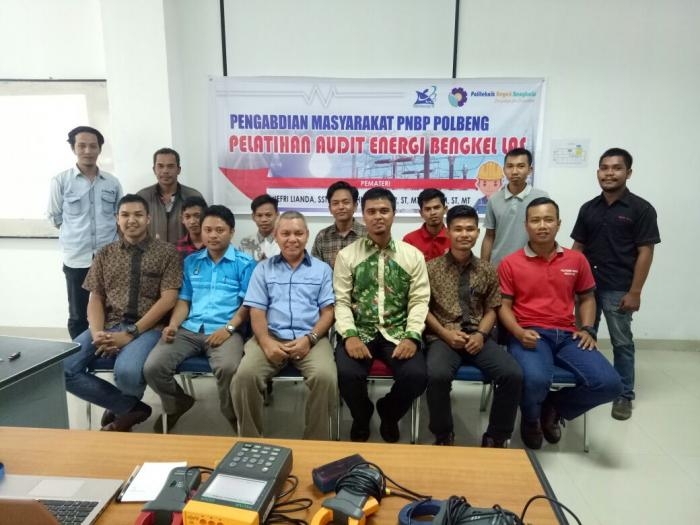 P3M Polbeng Laksanakan Pelatihan Audit Energi 